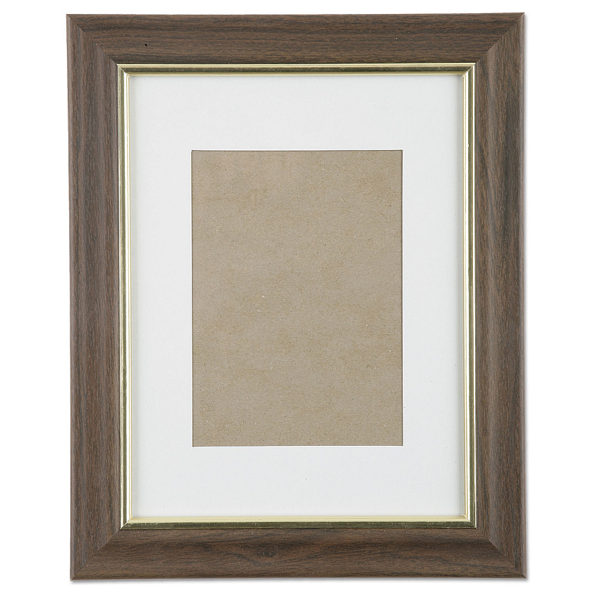 AbilityOne 7105014089957, SKILCRAFT Walnut Vinyl Frames, Certificate/Photo, 8.5 x 11, 12/Carton
