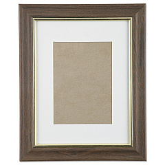 AbilityOne 7105000528698, SKILCRAFT Walnut Vinyl Frames, Certificate/Photo, 8 x 10, 12/Carton