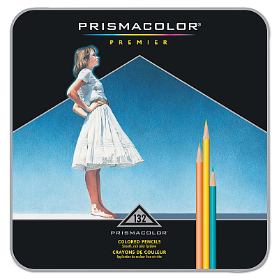 Prismacolor Premier Colored Pencil, 0.7 mm, 2B, Assorted Lead and Barrel Colors, 132/Pack (SAN4484)