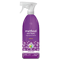 Method Antibac All-Purpose Cleaner, Wildflower, 28 oz Spray Bottle, 8/Carton (MTH01454)