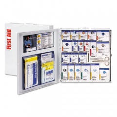First Aid Only ANSI 2015 SmartCompliance Food Service First Aid Kit, w/o Medication, 50 People, 260 Pieces, Metal Case (746006)