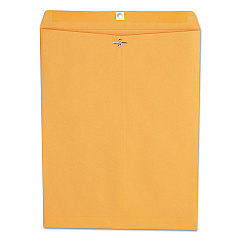 Universal Kraft Clasp Envelope, #110, Square Flap, Clasp/Gummed Closure, 12 x 15.5, Brown Kraft, 100/Box (UNV35270)