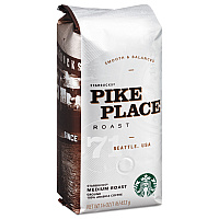 Starbucks Coffee, Pike Place, Ground, 1lb Bag (SBK11018186)