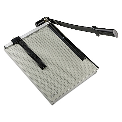 Dahle Vantage Guillotine Paper Trimmer/Cutter, 15 Sheets, 15" Cut Length, Metal Base, 12.25 x 15.75 (DAH15E)