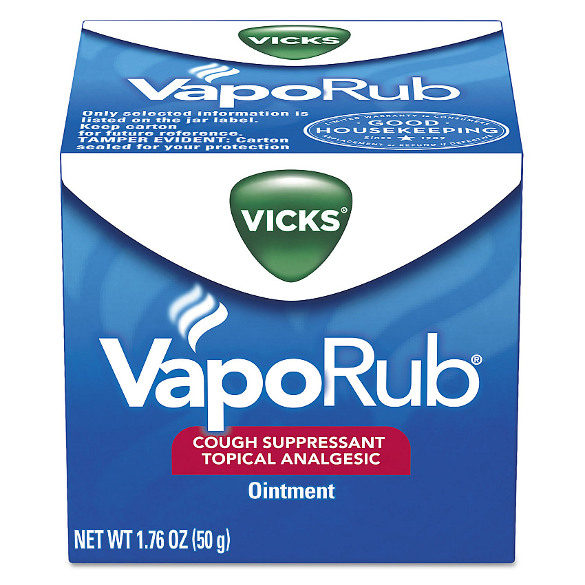 Vicks VapoRub, 1.76 oz Jar, 36/Carton (PGC00361)