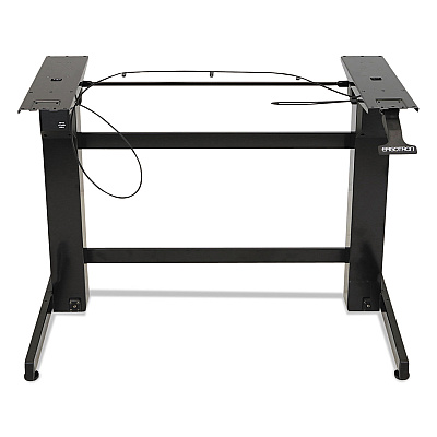 WorkFit by Ergotron WorkFit-B Sit-Stand Base, Up to 88 lb, 42" x 26" x 32" to 51.5", Black (ERG24388009)