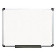 MasterVision Value Melamine Dry Erase Board, 36 x 48, White Surface, Silver Aluminum Frame (BVCMA0512170MV)
