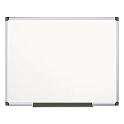 MasterVision Value Lacquered Steel Magnetic Dry Erase Board, 72 x 48, White Surface, Silver Aluminum Frame (BVCMA2707170)