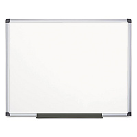 MasterVision Value Lacquered Steel Magnetic Dry Erase Board, 72 x 48, White Surface, Silver Aluminum Frame (BVCMA2707170)