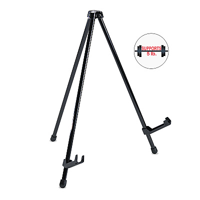 MasterVision Instant Table-Top Easel, 14.25" High, Black (BVCFLX07201MV)