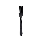Heavy Weight Polypropylene Individually Wrapped Fork, Black (1000 Per Case), Case Of 1000 (CPPHWFKIWE1)
