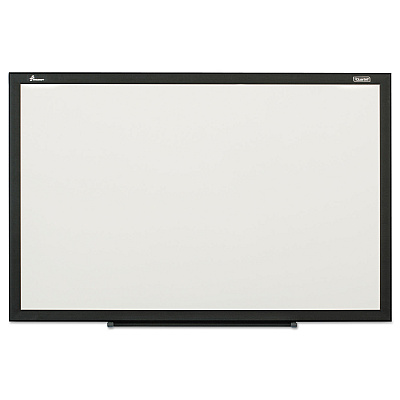 AbilityOne 7110016511289, SKILCRAFT Magnetic Porcelain Dry Erase Board, 72 x 48, White Surface, Black Aluminum Frame