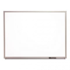 AbilityOne 7110016511297 SKILCRAFT Quartet Magnetic Dry Erase Board, 36 x 24, White Surface, Silver Brushed Aluminum Frame