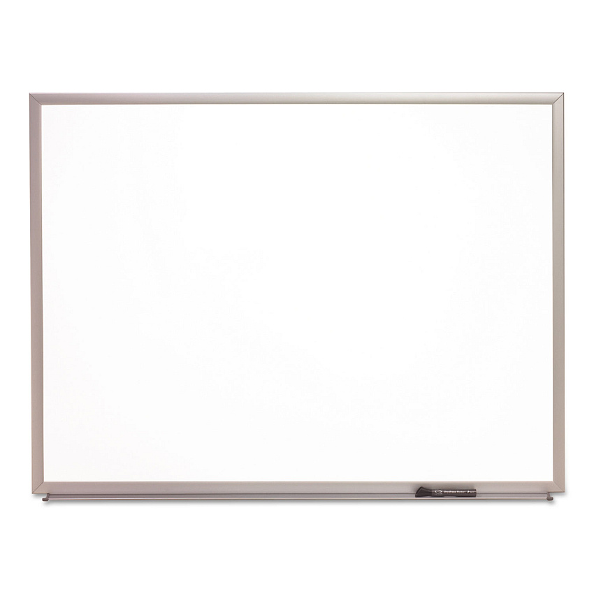 AbilityOne 7110016511299, SKILCRAFT Magnetic Dry Erase Board, 48 x 36, White Surface, Silver Brushed Aluminum Frame