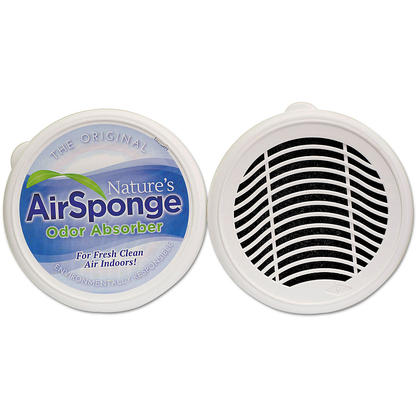 Nature's Air Sponge Odor Absorber, Neutral, 8 oz, Designer Cup (DEL1011DPEA)