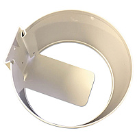 Nature's Air Wall Mount Holder, 6" x 6" x 4", White, 12/Carton (DEL1012U12)
