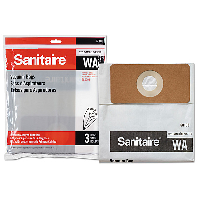 Sanitaire WA Premium Allergen Vacuum Bags for SC5745/SC5815/SC5845/SC5713, 3/Pack, 10 Packs/Carton (EUR6810310)