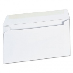 Universal Open-Side Business Envelope, #6 3/4, Square Flap, Gummed Closure, 3.63 x 6.5, White, 500/Box (35206)