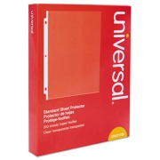 Universal Standard Sheet Protector, Standard, 8.5 x 11, Clear, 200/Box (21122)
