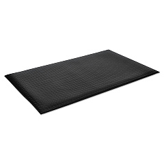 Crown Wear-Bond Comfort-King Anti-Fatigue Mat, Diamond Emboss, 36 X 60, Black (CWNWBZ035KD)