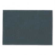 3M Blue Cleaner Pads 5300, 18" X 12", Blue, 5/carton (530018X12)