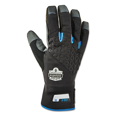 ergodyne Proflex 817 Reinforced Thermal Utility Gloves, Black, X-Large, 1 Pair (EGO17355)
