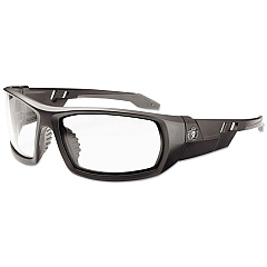 ergodyne Skullerz Odin Safety Glasses, Matte Black Frame/Clear Lens, Nylon/Polycarb (EGO50400)