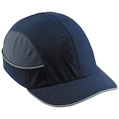 ergodyne Skullerz 8950 Bump Cap Hat, Short Brim, Navy (EGO23343)