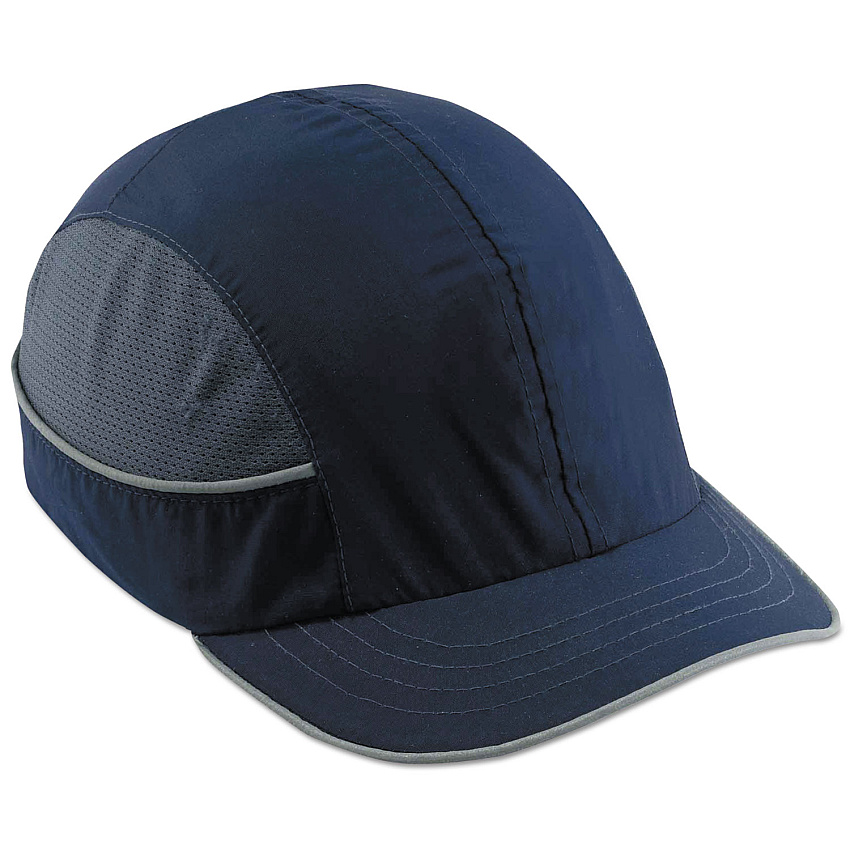 ergodyne Skullerz 8950 Bump Cap Hat, Short Brim, Navy (EGO23343)