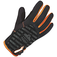 ergodyne ProFlex 812 Standard Utility Gloves, Black, Large, 1 Pair (EGO17174)