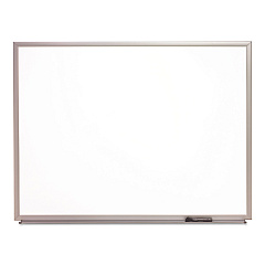 AbilityOne 7110015680398, SKILCRAFT Dry Erase Marker Board, 72 x 48, White Surface, Silver Anodized Aluminum Frame