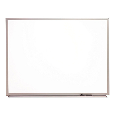 AbilityOne 7110015680398, SKILCRAFT Dry Erase Marker Board, 72 x 48, White Surface, Silver Anodized Aluminum Frame