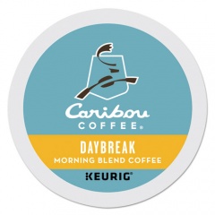Caribou Coffee Daybreak Morning Blend Coffee K-Cups, 96/Carton (6994CT)