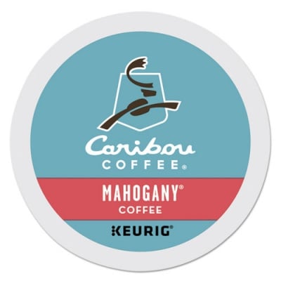 Caribou Coffee Mahogany Coffee K-Cups, 96/Carton (6990CT)