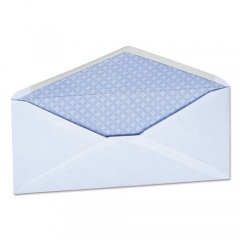 Universal Open-Side Security Tint Business Envelope, #10, Monarch Flap, Gummed Closure, 4.13 x 9.5, White, 500/Box (35202)