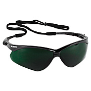 KleenGuard V30 Nemesis Safety Eyewear, Black Frame/IRUV 5 Lens, Nylon/Polycarb (KCC25671)