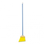 AbilityOne 7920014588208 SKILCRAFT Tilt-Angle Broom, 60" Handle, Blue/Yellow