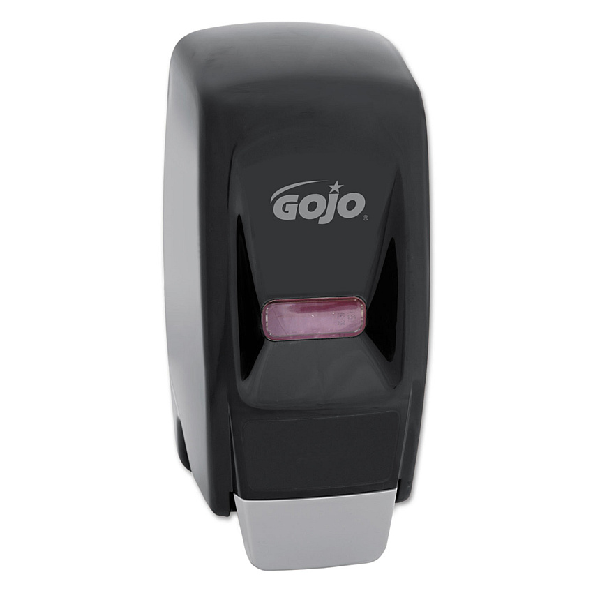 GOJO Bag-In-Box Liquid Soap Dispenser, 800 mL, 5.75 x 5.5 x 5.13, Black, 12/Carton (GOJ9033)
