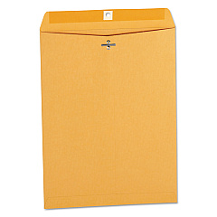 Universal Kraft Clasp Envelope, #12 1/2, Square Flap, Clasp/Gummed Closure, 9.5 x 12.5, Brown Kraft, 100/Box (UNV42907)