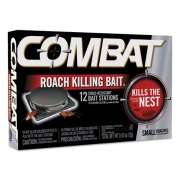 Combat Small Roach Bait, 12/Pack, 12 Packs/Carton (41910)