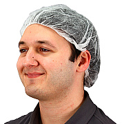 Impact Polypro Bouffant Cap White 21 In., Case Of 1000 (MB-21-1000/W)