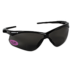 KleenGuard Nemesis Readers Safety Glasses, Smoke Frame, Smoke Polycarbonate Lens (KCC22516)