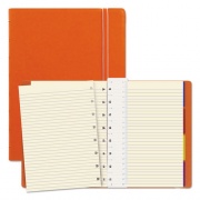 Filofax Notebook, 1-Subject, Medium/College Rule, Orange Cover, (112) 8.25 x 5.81 Sheets (B115010U)
