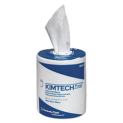 Kimtech SCOTTPURE Wipers, 1/4 Fold, 12 x 15, White, 100/Box, 4/Carton (KCC06121)