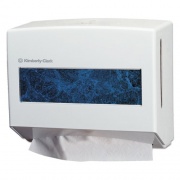 Kimberly-Clark Scottfold Compact Towel Dispenser, 13.3 x 10 x 13.5 Pearl White (09217)