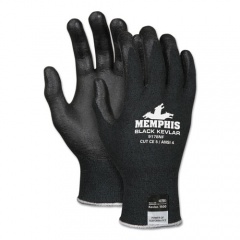 MCR Safety Kevlar Gloves 9178NF, Kevlar/Nitrile Foam, Black, X-Large (9178NFXL)