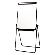 AbilityOne 7520014244867, SKILCRAFT Easel, 26 x 35, White Surface, Black Plastic Frame