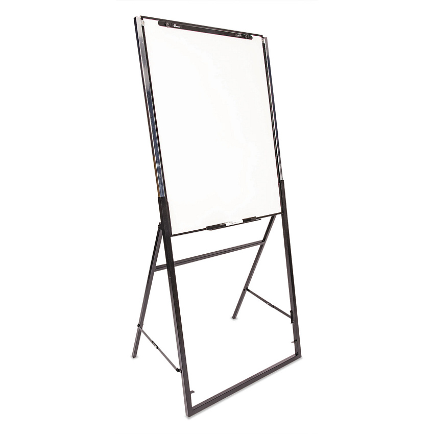 AbilityOne 7520016422441, SKILCRAFT Futura Presentation Easel, 26 x 35, White Surface, Steel Frame