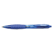 AbilityOne 7520014457223, SKILCRAFT VISTA Ballpoint Pen, Retractable, Medium 1 mm, Blue Ink, Translucent Blue Barrel, Dozen
