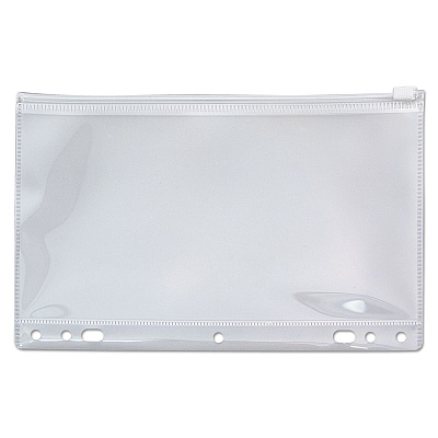 Angler's Zip-All Ring Binder Pocket, 6 x 9.5, Clear (AVTANG51)